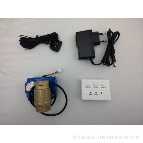 Smart Home Water LEAK Transducer Water Leak Detector with Shut Off Valve for House Use